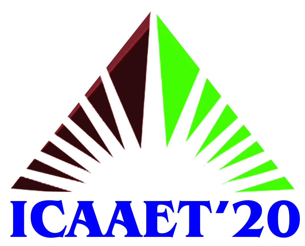 2nd International Conference on Advances in Applied Engineering and Technology ICAAET 2020